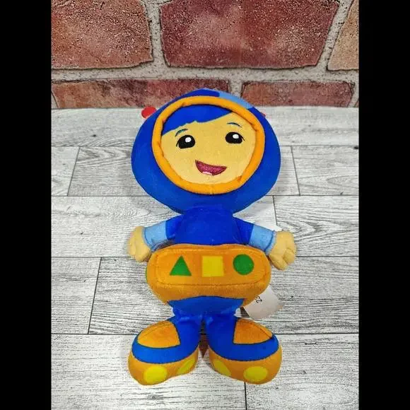 Team Umizoomi Geo Boy Plush Stuffed Doll 8" Embroidered Face Nickelodeon Nick Jr - Picture 4 of 7